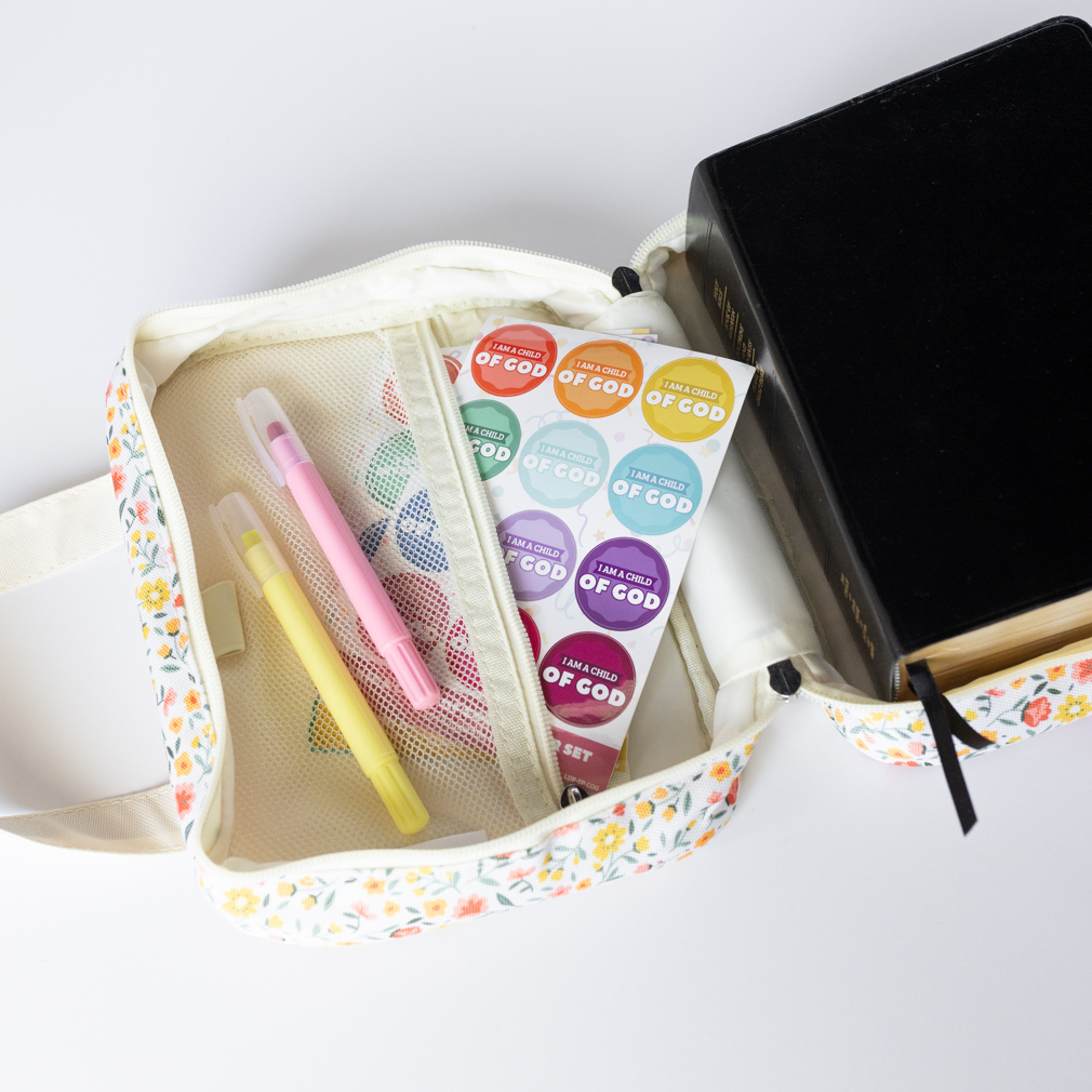 Scripture Case - Light Floral - LDP-SCC-LTF
