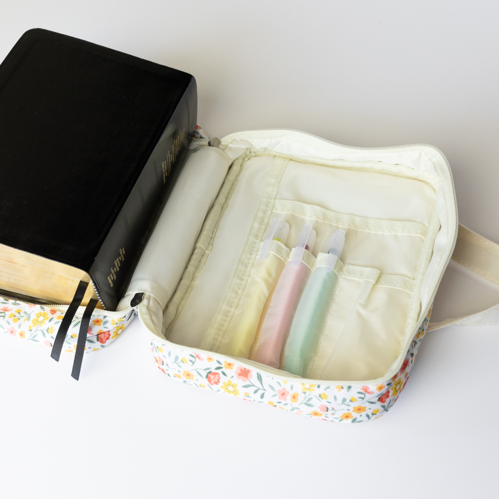 Scripture Case - Light Floral - LDP-SCC-LTF