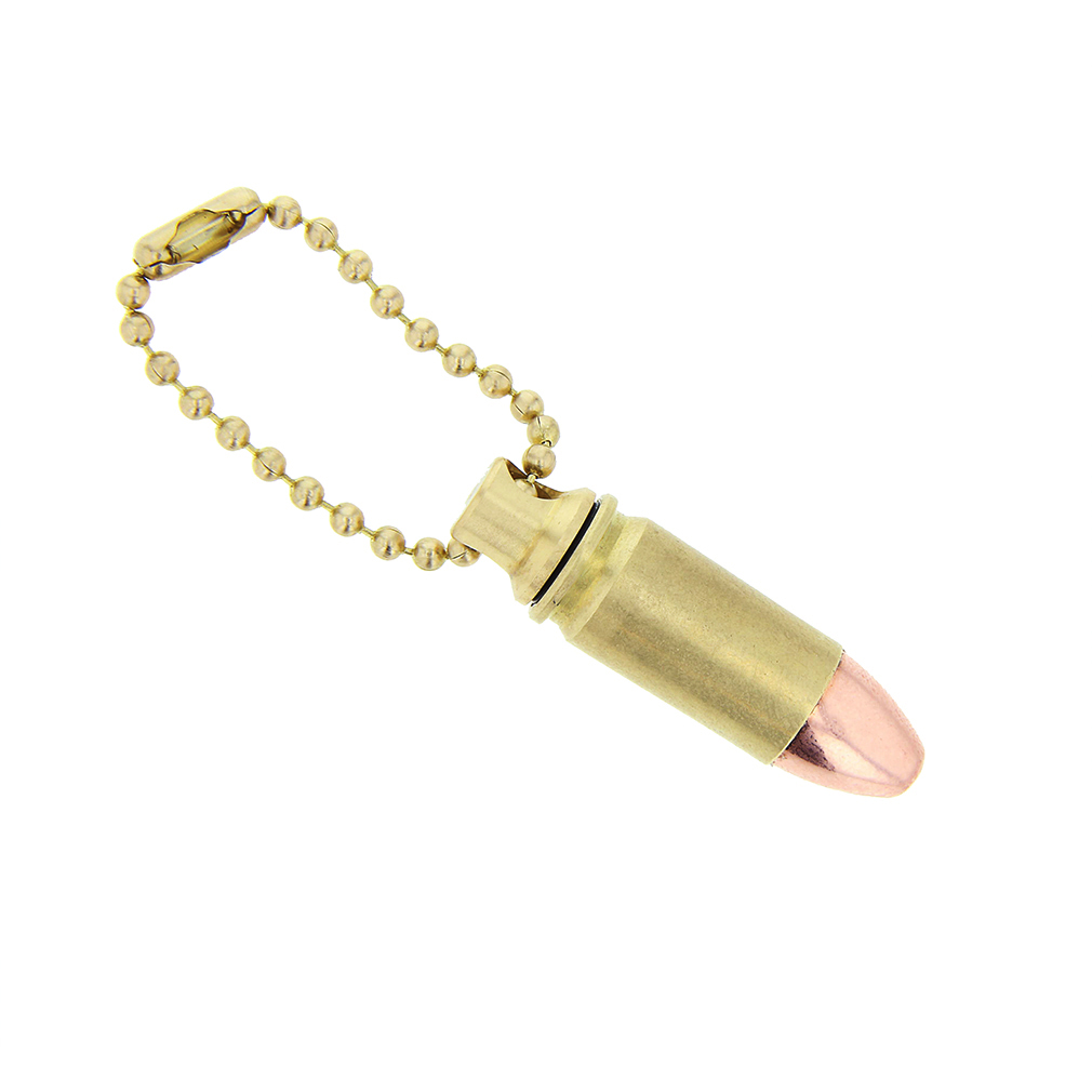 9mm Bullet Oil Vial Keychain - GTD-9MMVIAL