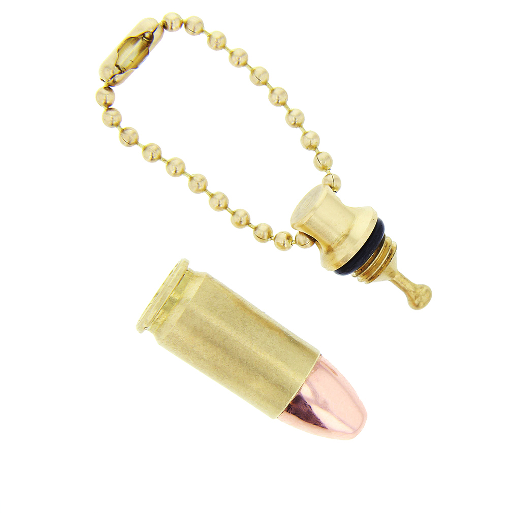 9mm Bullet Oil Vial Keychain - GTD-9MMVIAL