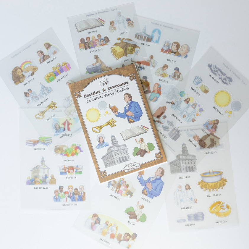 Doctrine & Covenants Scripture Story Stickers - LDP-SCST-D&C