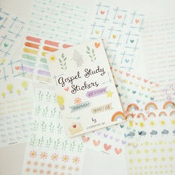Gospel Study Scripture Stickers