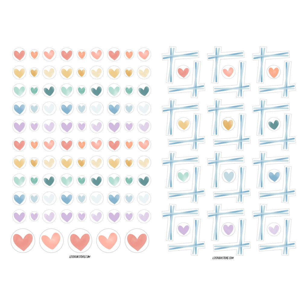 Gospel Study Scripture Stickers - LDP-GSS