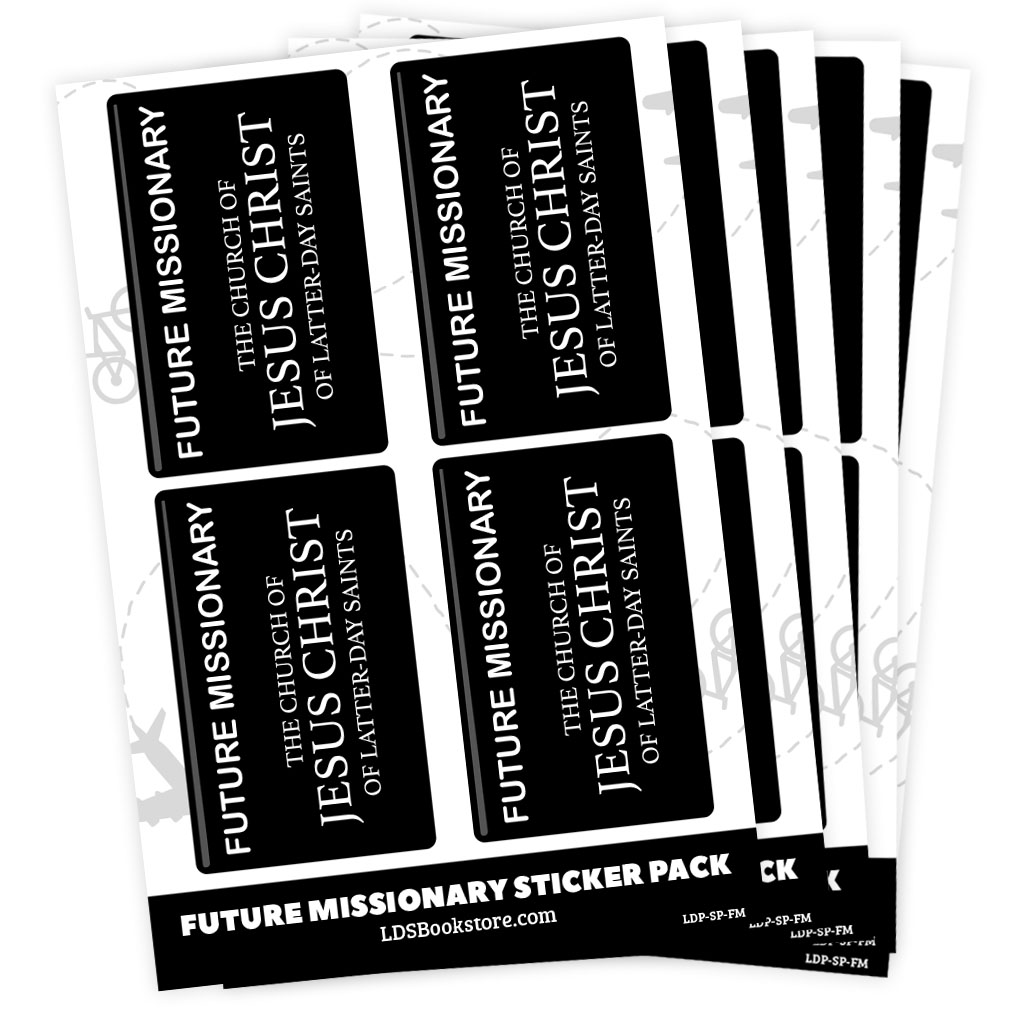 Future Missionary Sticker Pack - LDP-SP-FM
