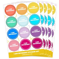I Am Reverent Sticker Pack