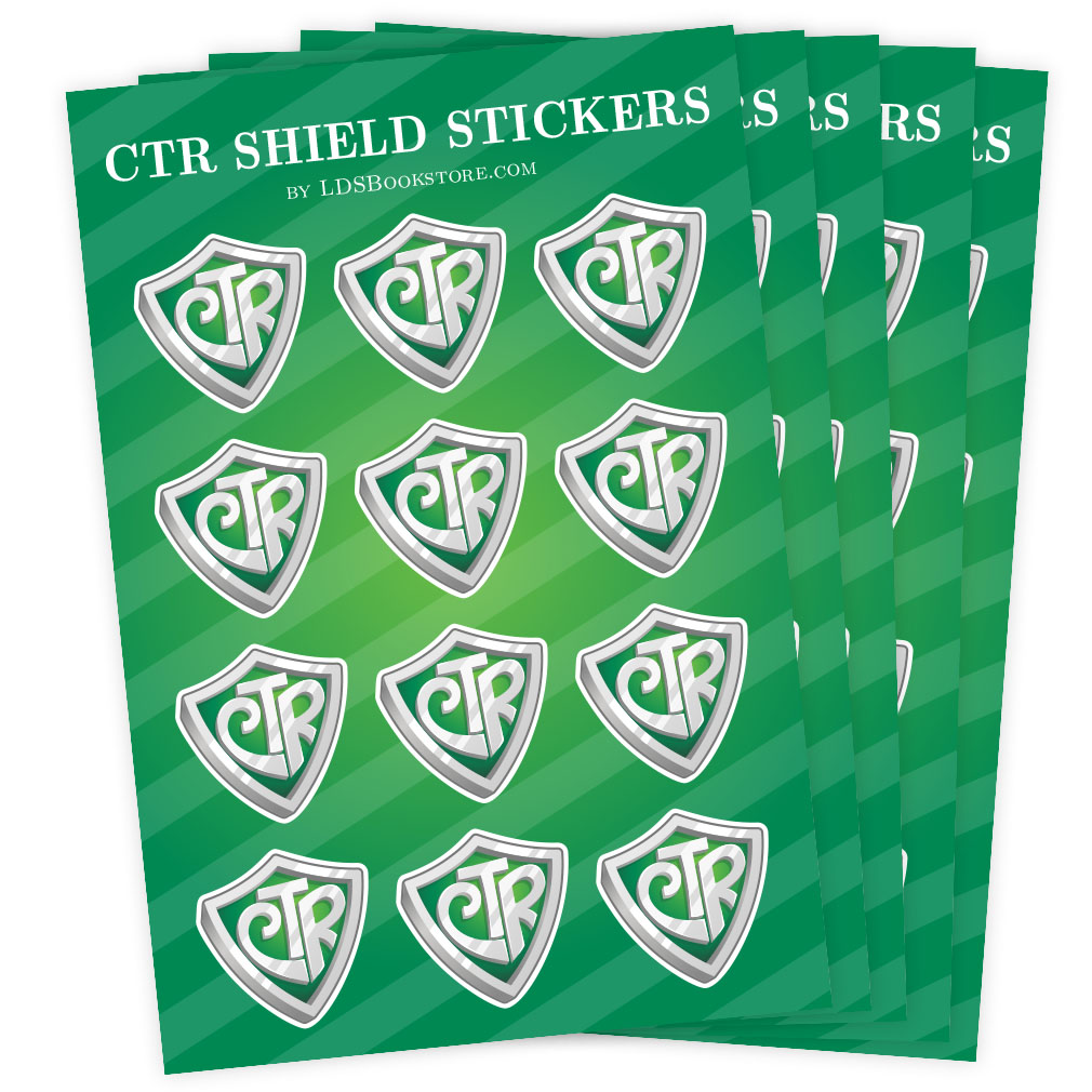 CTR Shield Sticker Pack - LDP-SS-CTR