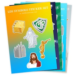 LDS Symbols Sticker Bundle