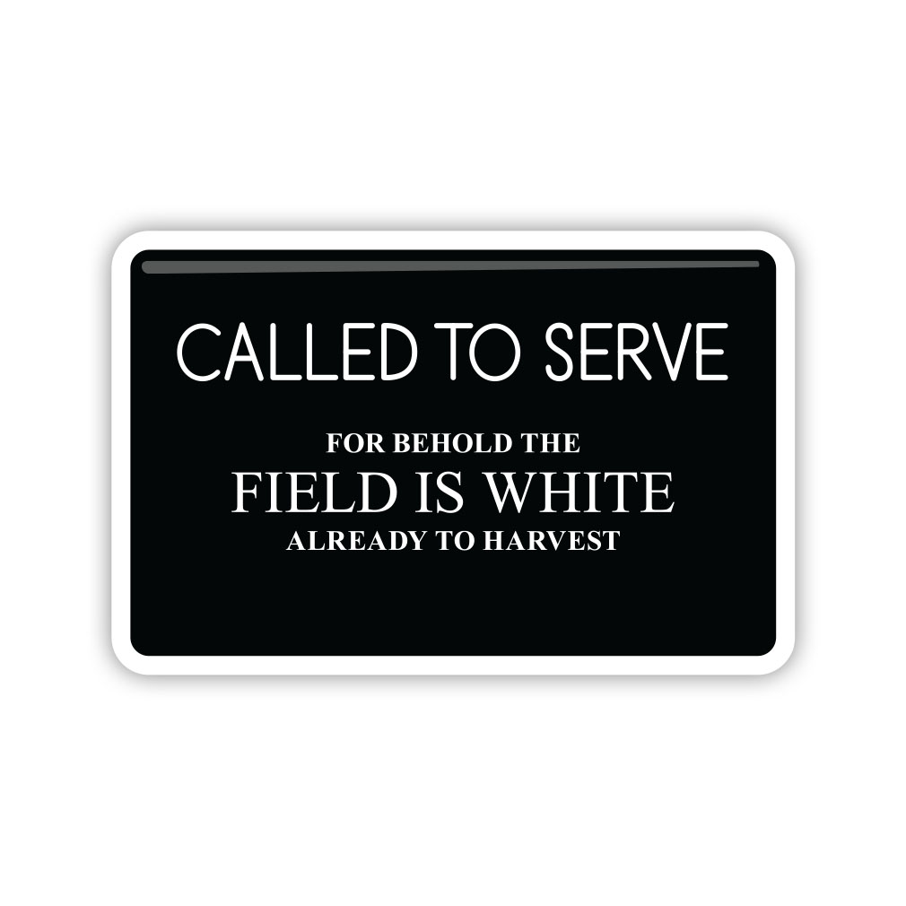 Missionary Tag Vinyl Sticker - LDP-VS-TAG