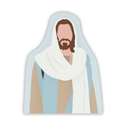 Jesus Christ Vinyl Sticker