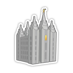Salt Lake Temple Vinyl Sticker