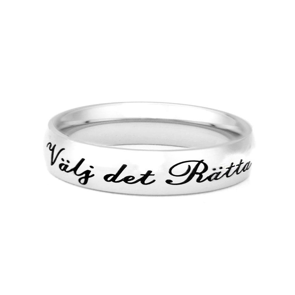 Swedish Choose the Right Ring - Narrow - LDP-RNGC15143