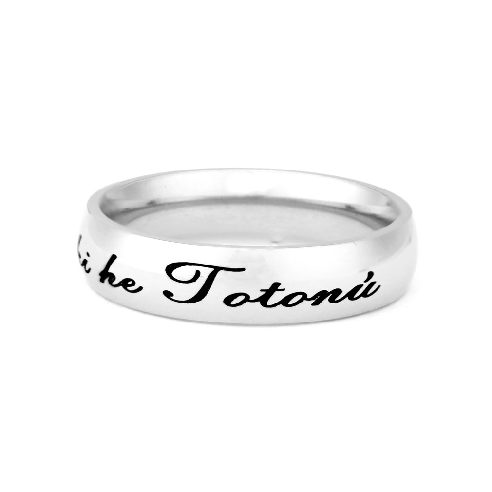 Tongan Choose the Right Ring - Narrow - LDP-RNGC15146