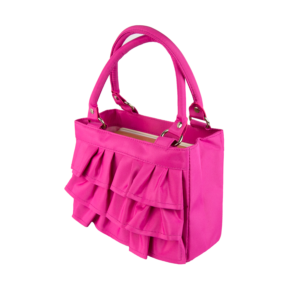 Pink Ruffle Scripture Case - BM-ANGELA