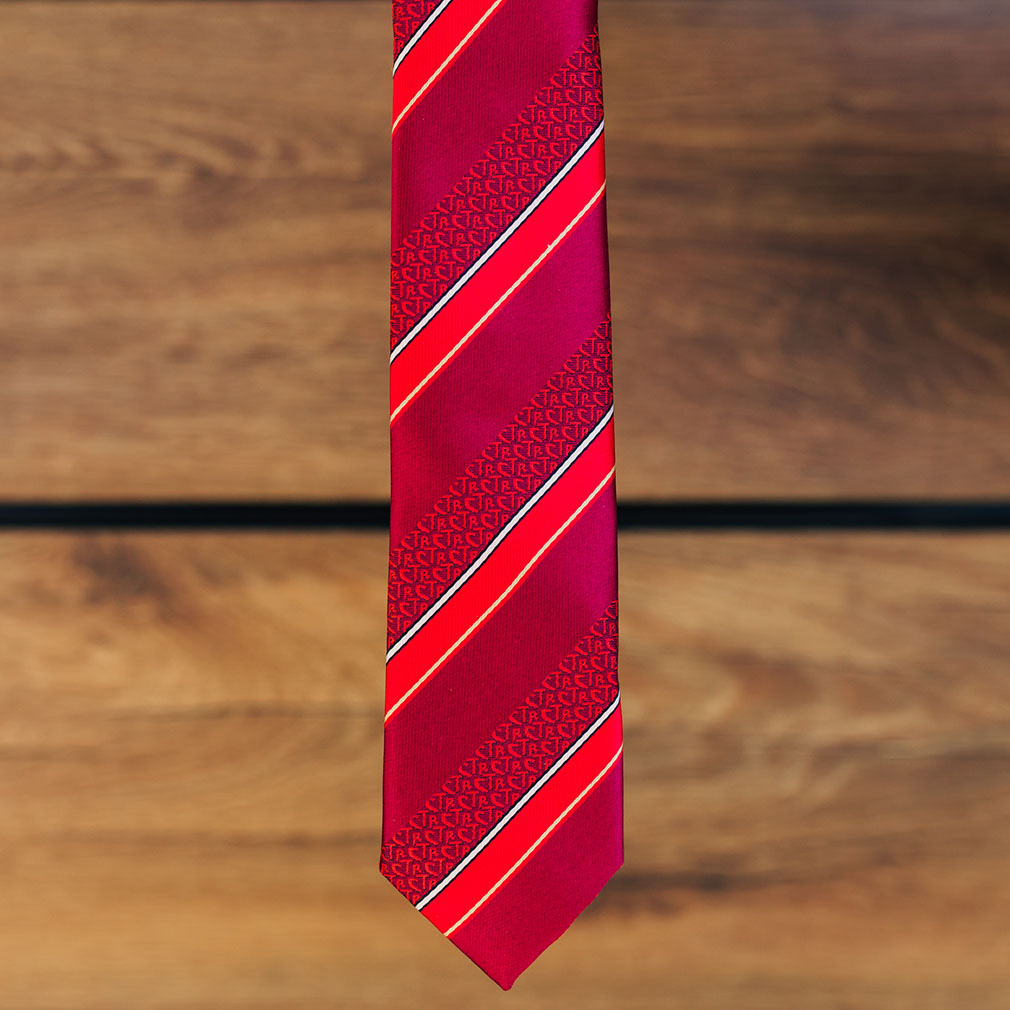 Men's CTR Red Stripe Tie - RM-HTL050