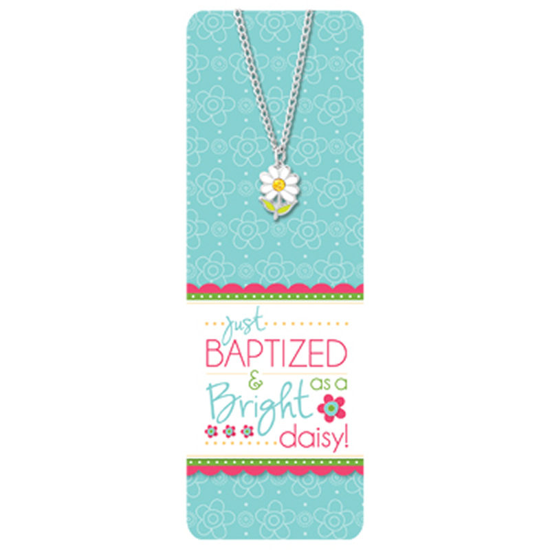 Just Baptized Necklace and Bookmark - RM-JNC025