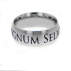 Latin Choose the Right Ring - Wide latin CTR Ring
