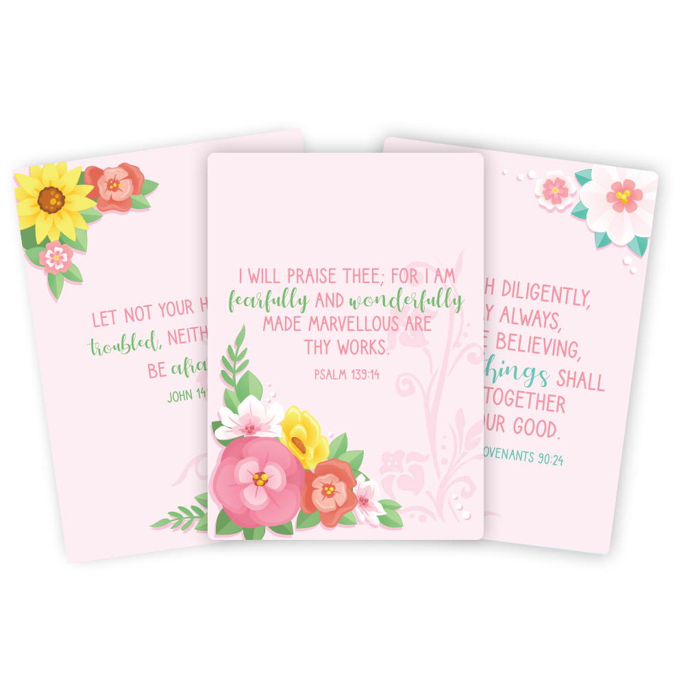 Tender Mercies: 100 Affirmations for Latter-day Saint Women - LDP-AFFIRM-CARDS