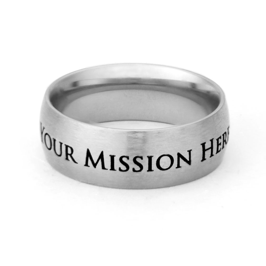 Custom LDS Mission Ring - LDP-RNGB15C