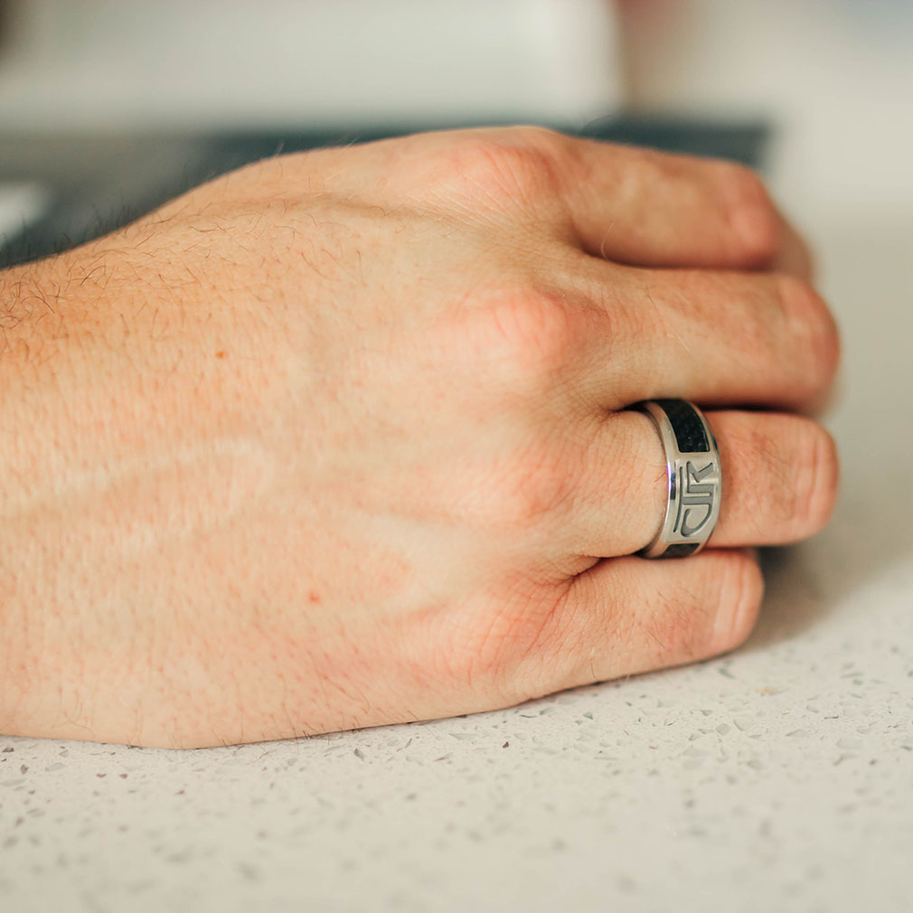 Titanium & Carbon Fiber CTR Ring - OMT-J113