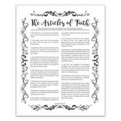 Organic Articles of Faith - Digital Download