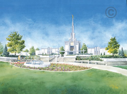 Denver Colorado Temple - Sketch 