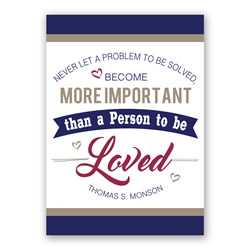 Monson Loved Quote - Digital Download