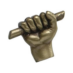 Hold to the Rod Pin - Gold 