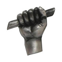 Hold to the Rod Pin - Silver 
