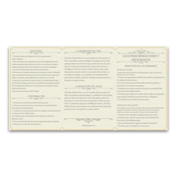 Spanish Priesthood Ordinance Card spanish ordinance card, priesthood ordinance card, priesthood card, priesthood pocket card