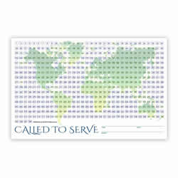World Missionary Countdown Sheet - Sister coloring countdown calendar, color in countdown calendar, mission countdown, missionary countdown