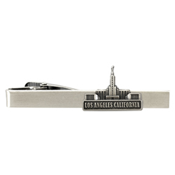 Los Angeles Temple Tie Bar - Silver