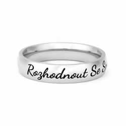Czech Choose the Right Ring - Narrow