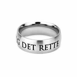 Danish Choose the Right Ring - Wide Danish CTR Ring