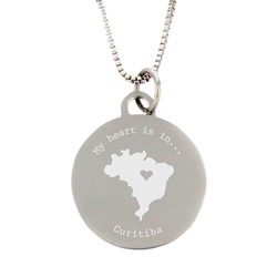 My Heart Is In Country Necklace