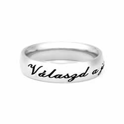 Hungarian Choose the Right Ring - Narrow Hungarian CTR Ring