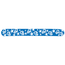 Blue CTR Slap Bracelet