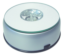Lighted Rotating Base - Colored Lights 