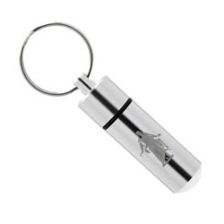 Silver Christus Oil Vial