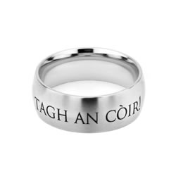 Gaelic Choose the Right Ring - Wide Gaelic Choose the Right Ring