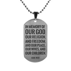 Title of Liberty Dog Tag